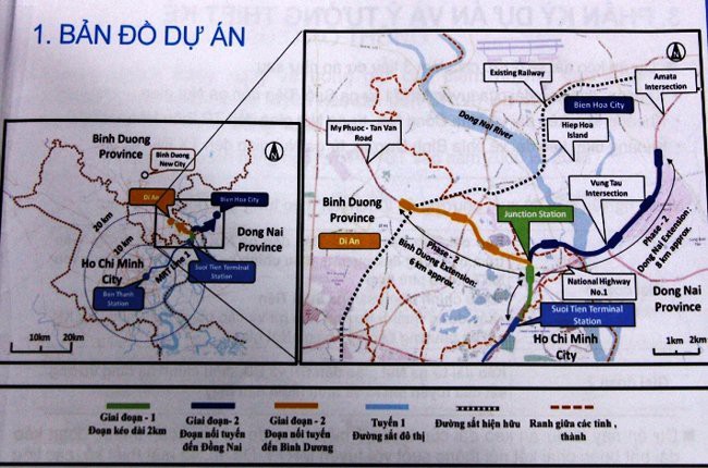 Tái khởi động nghiên cứu nối dài tuyến metro số 1 từ TPHCM đến Đồng Nai và Bình Dương