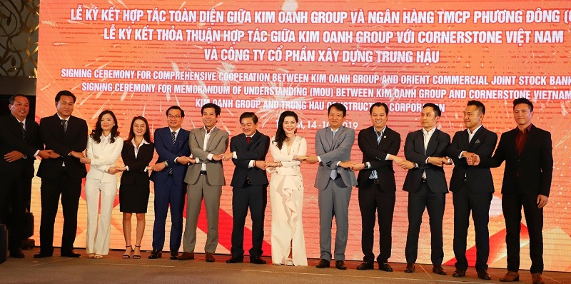 Kim Oanh Group hợp tác chiến lược với OCB, CornerStone Việt Nam và Trung Hậu