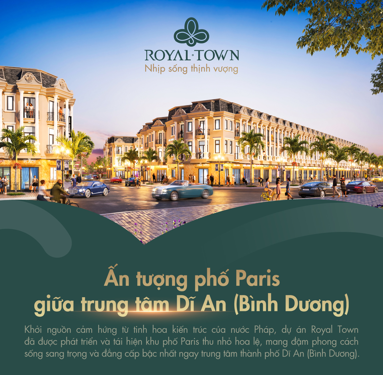 ROYAL TOWN – NHỊP SỐNG THỊNH VƯỢNG