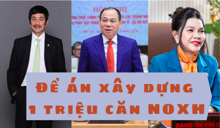 Tham gia đề án 1 triệu căn nhà ở xã hội: Vingroup, Novaland, Kim Oanh Group đang thực hiện như thế nào?